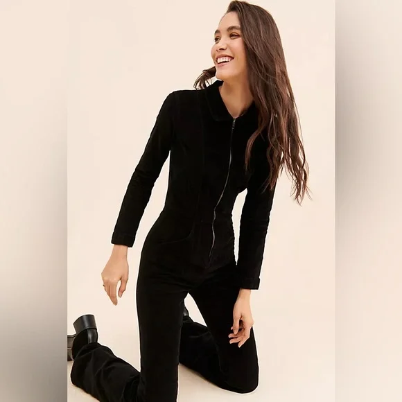 Free People Corduroy Jayde Jumpsuit - Picture 2 of 7